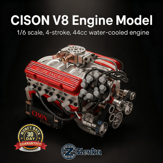 Gasoline OHV V8 Small-block Engine Model Kits