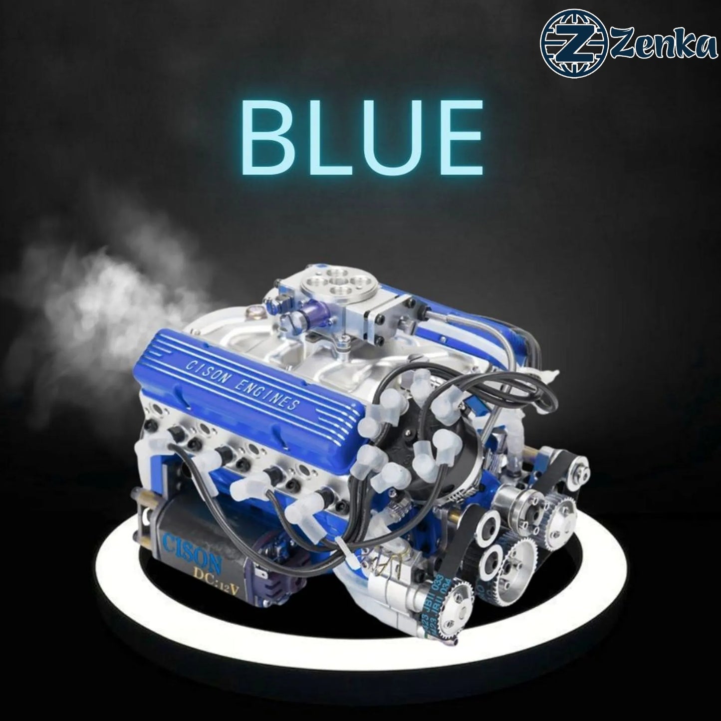 Gasoline OHV V8 Small-block Engine Model Kits