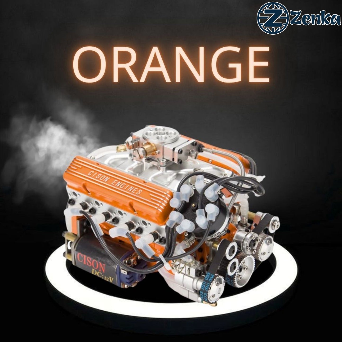 Gasoline OHV V8 Small-block Engine Model Kits