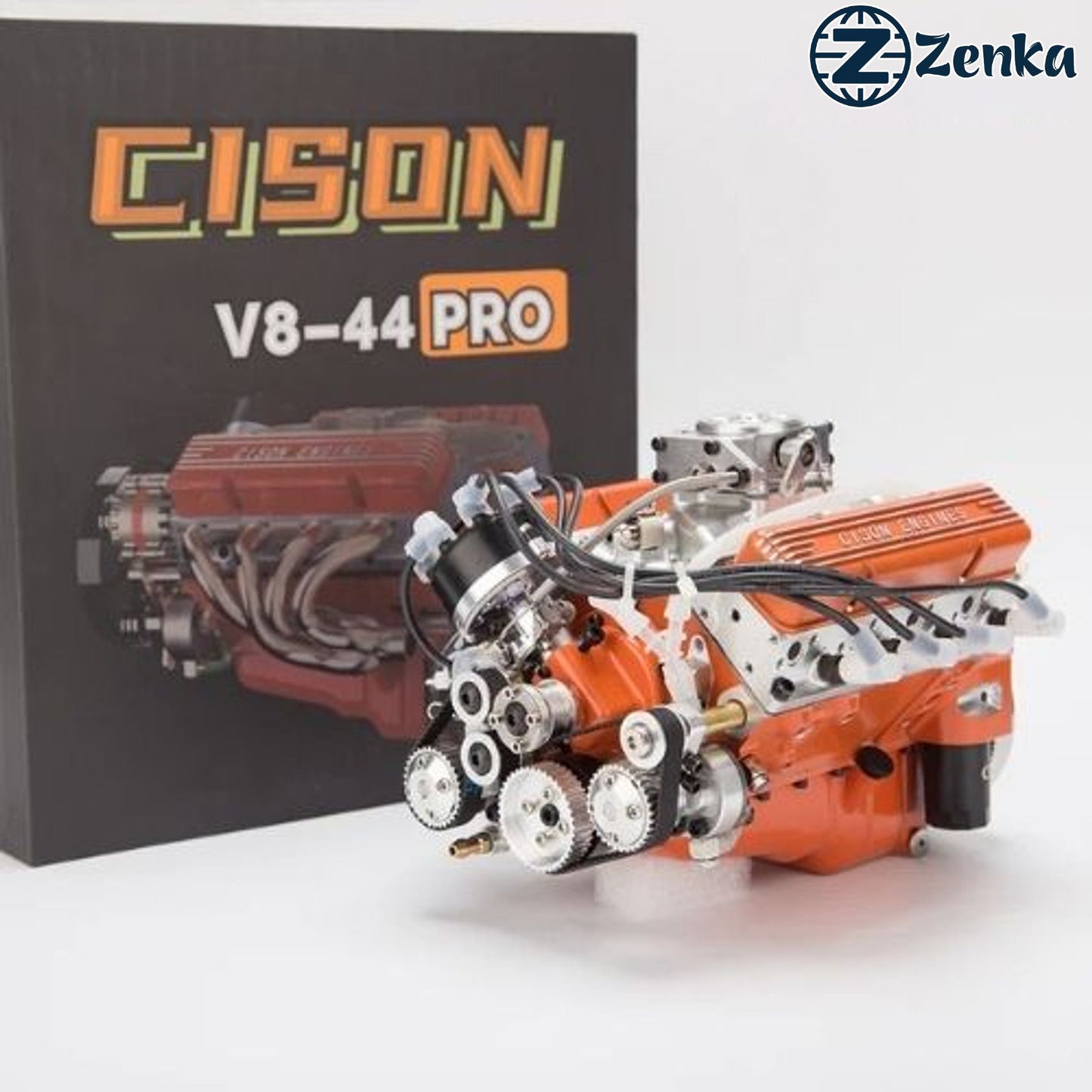Gasoline OHV V8 Small-block Engine Model Kits