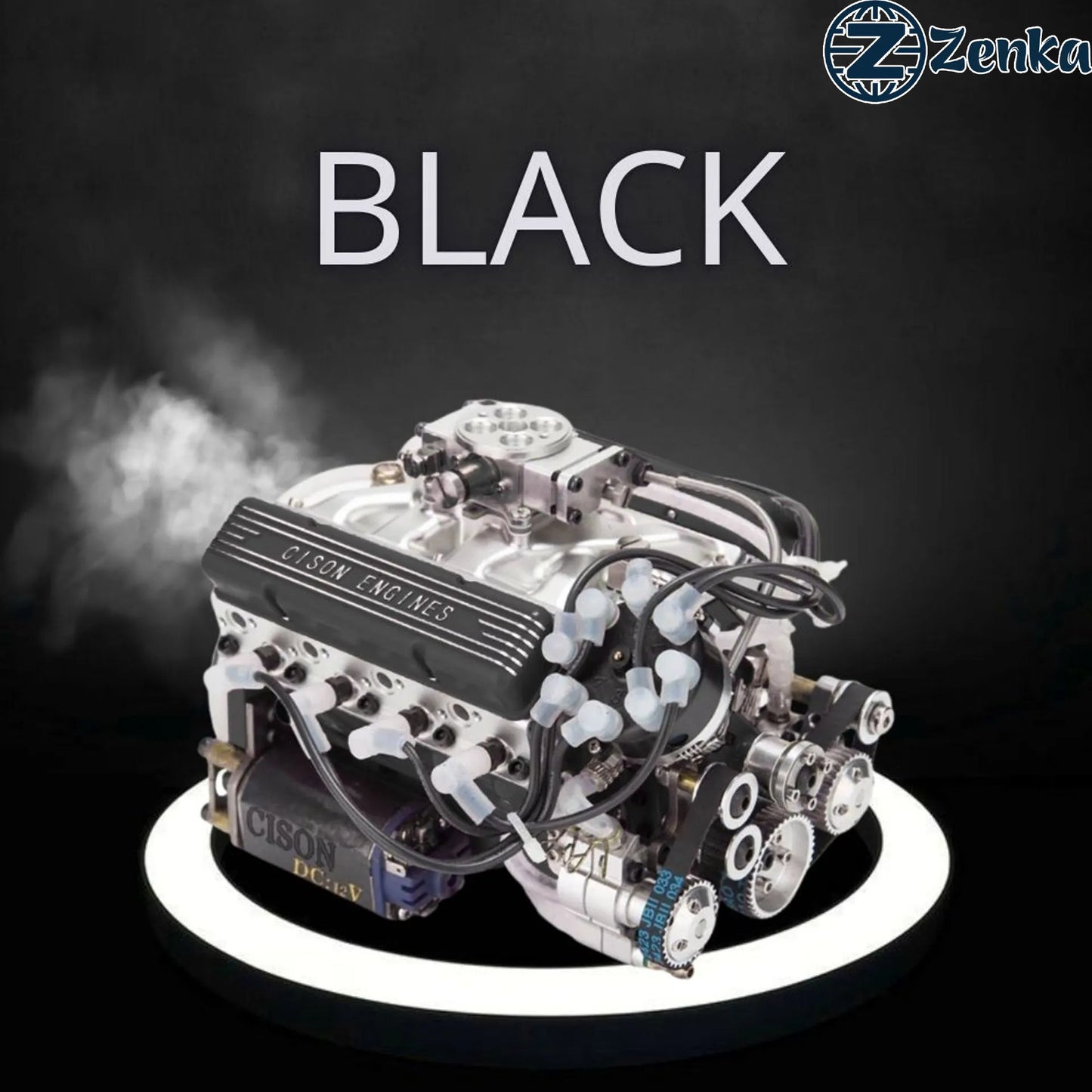 Gasoline OHV V8 Small-block Engine Model Kits