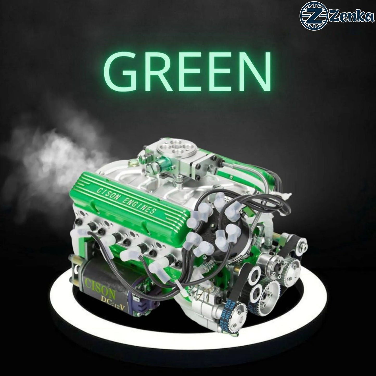 Gasoline OHV V8 Small-block Engine Model Kits